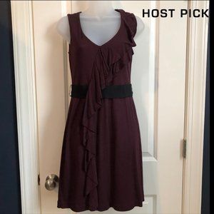 NWT! *HP* Ann Taylor Loft Sleeveless Ruffled Dress